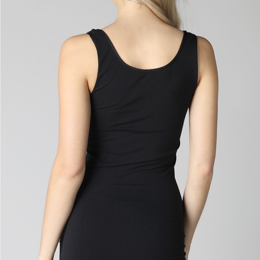Classic Black Women's Tank Top Dress